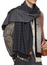 Figure View - Click To Enlarge - LOEWE - Anagram Cashmere Scarf