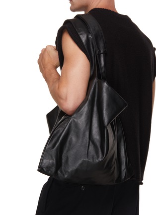 DISCORD YOHJI YAMAMOTO | Re Dot Leather Tote Bag
