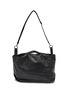 Main View - Click To Enlarge - DISCORD YOHJI YAMAMOTO - Large Tulips Leather Bag