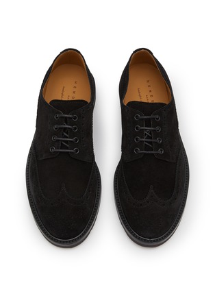 Detail View - Click To Enlarge - HENDERSON - George Suede Derby Brogues