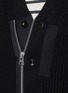  - SACAI - Sleeve Pocket Zip Up Cardigan