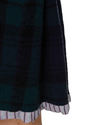 - SACAI - Reversible Flannel Shorts