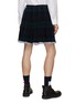 Back View - Click To Enlarge - SACAI - Reversible Flannel Shorts