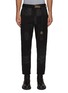 Main View - Click To Enlarge - SACAI - Checkered Patchwork Belted Pants