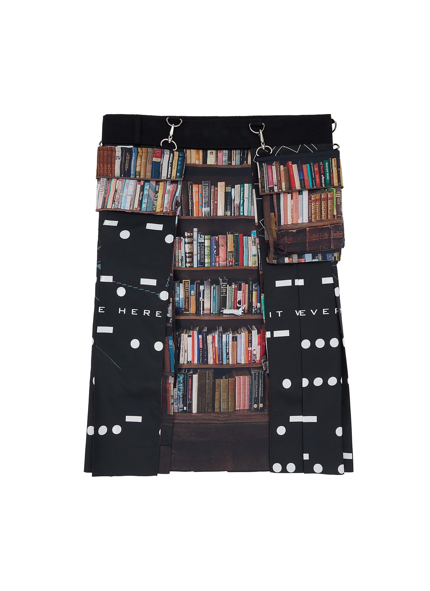 SACAI X Interstellar Bookshelf Skirt Men Lane Crawford