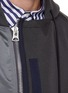  - SACAI - Nylon Panel Hooded Jacket
