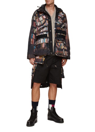 Figure View - Click To Enlarge - SACAI - Reversible Blouson Jacket