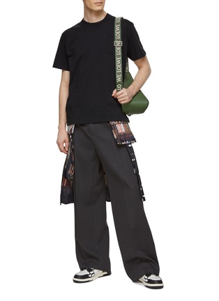 Figure View - Click To Enlarge - SACAI - Text Print Back T-Shirt