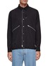 Main View - Click To Enlarge - SACAI - X Thomas Mason Zip Up Shirt