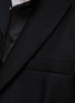  - SACAI - Melton Wool Single Breasted Coat