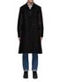 Main View - Click To Enlarge - SACAI - Melton Wool Single Breasted Coat