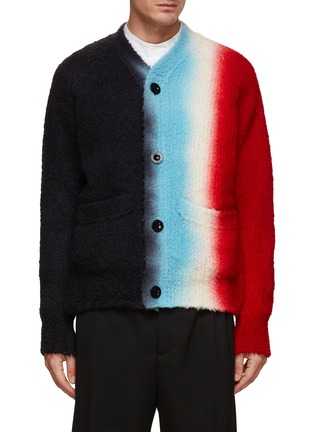 Louis Vuitton Mohair Jacket Black White Red Multiple colors Wool