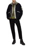 Figure View - Click To Enlarge - SACAI - Buckle Strap Wool Shirt Jacket