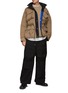Figure View - Click To Enlarge - SACAI - Taffeta Reversible Coat