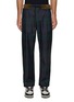 Main View - Click To Enlarge - SACAI - Checkered Print Drawstring Pants