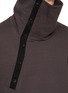  - THE VIRIDI-ANNE - Asymmetrical Stand Collar Sweatshirt