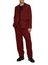 Figure View - Click To Enlarge - THE VIRIDI-ANNE - Checkered Straight Leg Pants