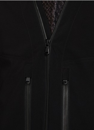  - THE VIRIDI-ANNE - Belted Back Zippered Vest