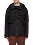 Main View - Click To Enlarge - THE VIRIDI-ANNE - Hooded Puffer Jacket With Removable 3D Pocket Vest