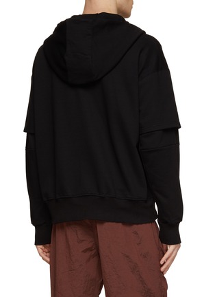 Back View - Click To Enlarge - THE VIRIDI-ANNE - Double Zipper Hoodie