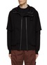 Main View - Click To Enlarge - THE VIRIDI-ANNE - Double Zipper Hoodie