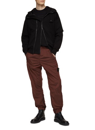 Figure View - Click To Enlarge - THE VIRIDI-ANNE - Double Zipper Hoodie