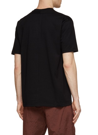 Back View - Click To Enlarge - THE VIRIDI-ANNE - Disappearing Letter Logo Embroidery T-Shirt