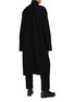 Back View - Click To Enlarge - THE VIRIDI-ANNE - Wool Slanted Pocket Zip Up Coat