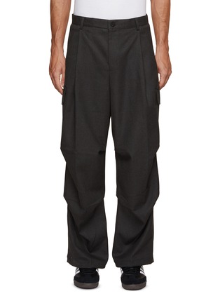 Main View - Click To Enlarge - THE FRANKIE SHOP - Toggle Hem Cargo Pocket Pants