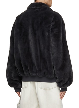 Back View - Click To Enlarge - THE FRANKIE SHOP - Justin Faux Fur Bomber Jacket