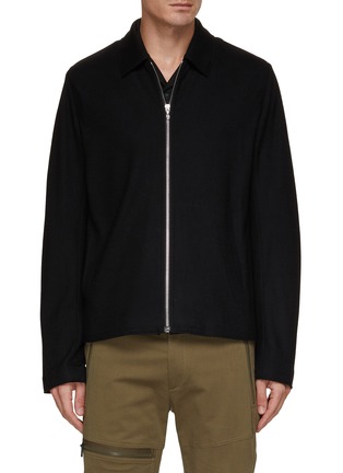 Main View - Click To Enlarge - RAG & BONE - Zip Up Melrose Wool Jacket