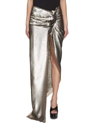 Main View - Click To Enlarge - RICK OWENS  - EDFU Sequin Embellished Skirt
