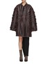 Main View - Click To Enlarge - RICK OWENS  - Oversized Shearling Coat