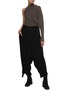 Figure View - Click To Enlarge - RICK OWENS  - Asymmetric Chunky Knit Top