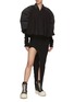 Figure View - Click To Enlarge - RICK OWENS  - Asymmetric Slash Maxi Skirt