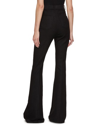 Back View - Click To Enlarge - RICK OWENS  - Bolan Bootcut Wool Pants