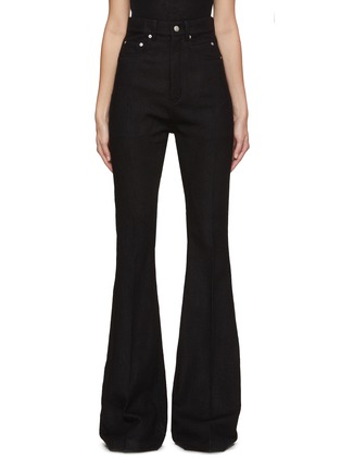 Main View - Click To Enlarge - RICK OWENS  - Bolan Bootcut Wool Pants