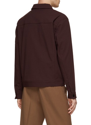 Back View - Click To Enlarge - THEORY - Truck Shirt Jacket