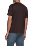 Back View - Click To Enlarge - THEORY - Precise Cotton T-Shirt