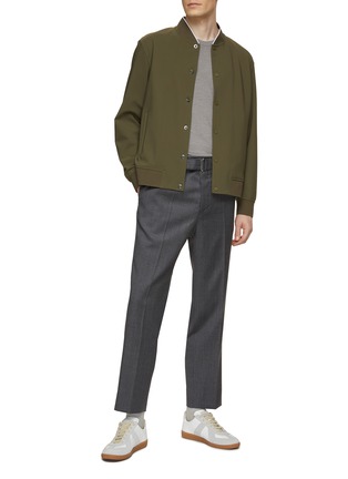 Figure View - Click To Enlarge - THEORY - Murphy Varsity Jacket