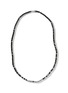 Main View - Click To Enlarge - JOHN HARDY - Classic Chain Onyx Silver Heishi Beaded Necklace — Size 22