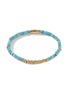 Main View - Click To Enlarge - JOHN HARDY - Classic Chain Turquoise 14K Gold Heishi Beaded Bracelet — Size UL