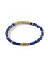 Detail View - Click To Enlarge - JOHN HARDY - Classic Chain Lapis Lazuli 14K Gold Heishi Beaded Bracelet — Size UM