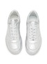 Detail View - Click To Enlarge - MM6 MAISON MARGIELA - Low Top Lace Up Leather Sneaker