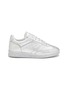 Main View - Click To Enlarge - MM6 MAISON MARGIELA - Low Top Lace Up Leather Sneaker