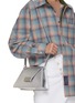 Figure View - Click To Enlarge - MM6 MAISON MARGIELA - Numeric Bag Medium Leather Shoulder Flap Bag