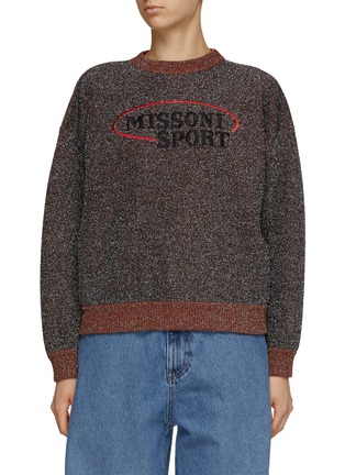 Main View - Click To Enlarge - MISSONI - Logo Embroidery Sweater