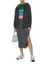 Figure View - Click To Enlarge - MISSONI - Rainbow Stripe Cropped Knit Sweater