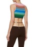 Back View - Click To Enlarge - MISSONI - Rainbow Stripe Knit Top
