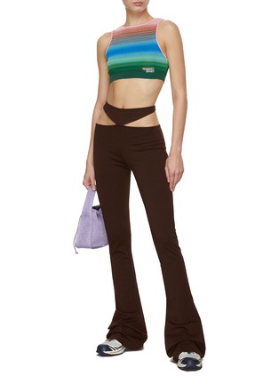 Figure View - Click To Enlarge - MISSONI - Rainbow Stripe Knit Top